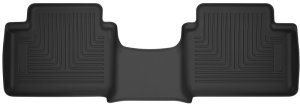 Ford Ranger Super-Cab Floor Mats - Rear - Husky Liners - X-act Contour - Black - 2019
